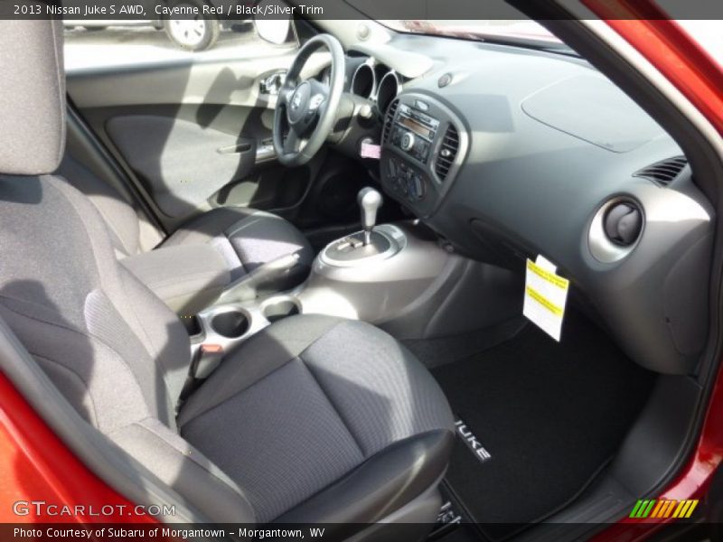 Cayenne Red / Black/Silver Trim 2013 Nissan Juke S AWD
