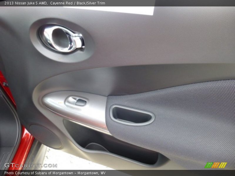 Cayenne Red / Black/Silver Trim 2013 Nissan Juke S AWD