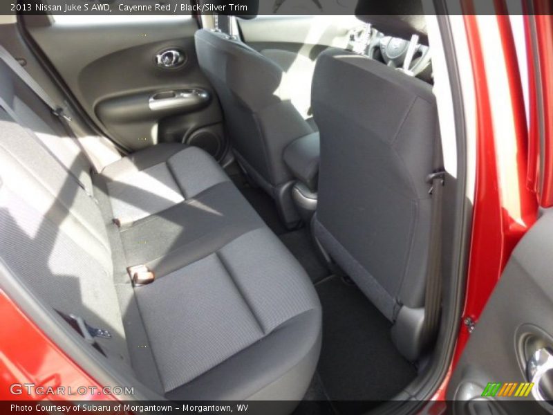 Cayenne Red / Black/Silver Trim 2013 Nissan Juke S AWD