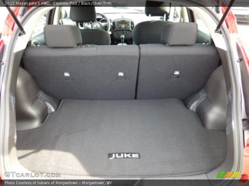 Cayenne Red / Black/Silver Trim 2013 Nissan Juke S AWD