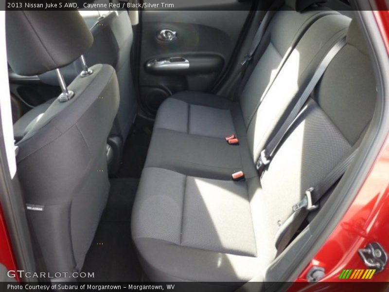 Cayenne Red / Black/Silver Trim 2013 Nissan Juke S AWD