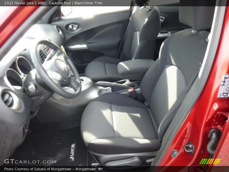 Cayenne Red / Black/Silver Trim 2013 Nissan Juke S AWD