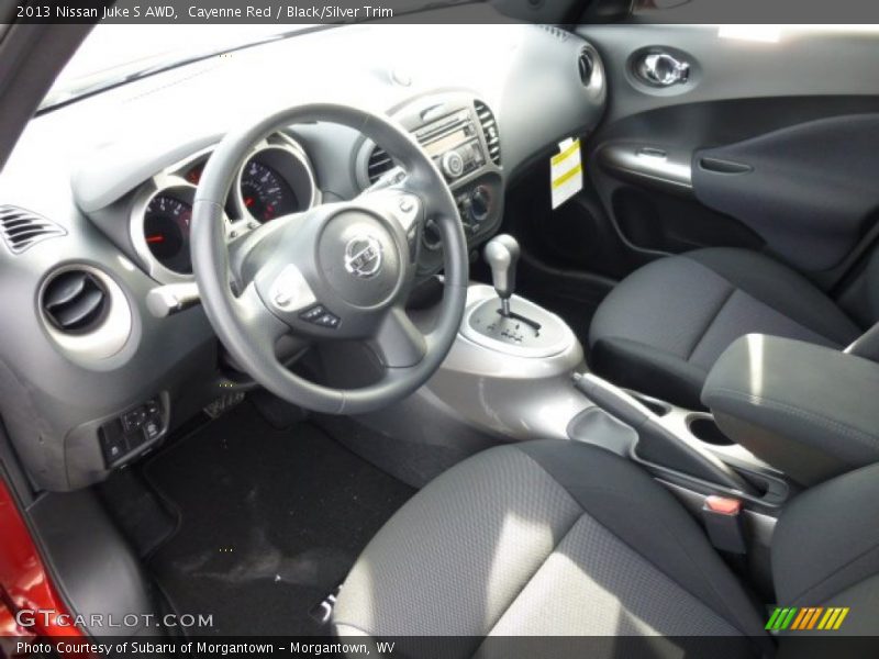 Cayenne Red / Black/Silver Trim 2013 Nissan Juke S AWD