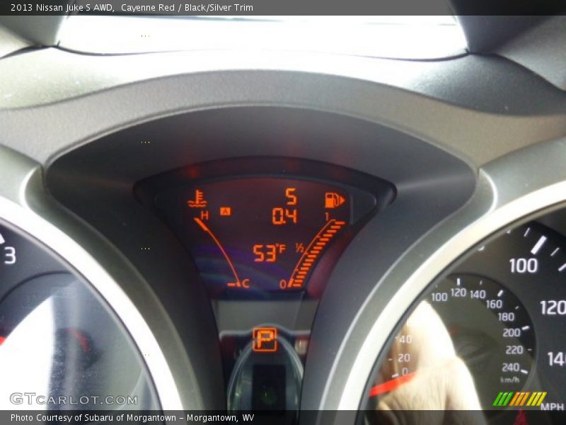 Cayenne Red / Black/Silver Trim 2013 Nissan Juke S AWD