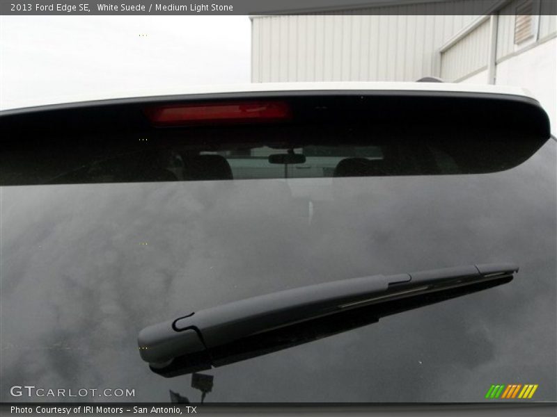 White Suede / Medium Light Stone 2013 Ford Edge SE