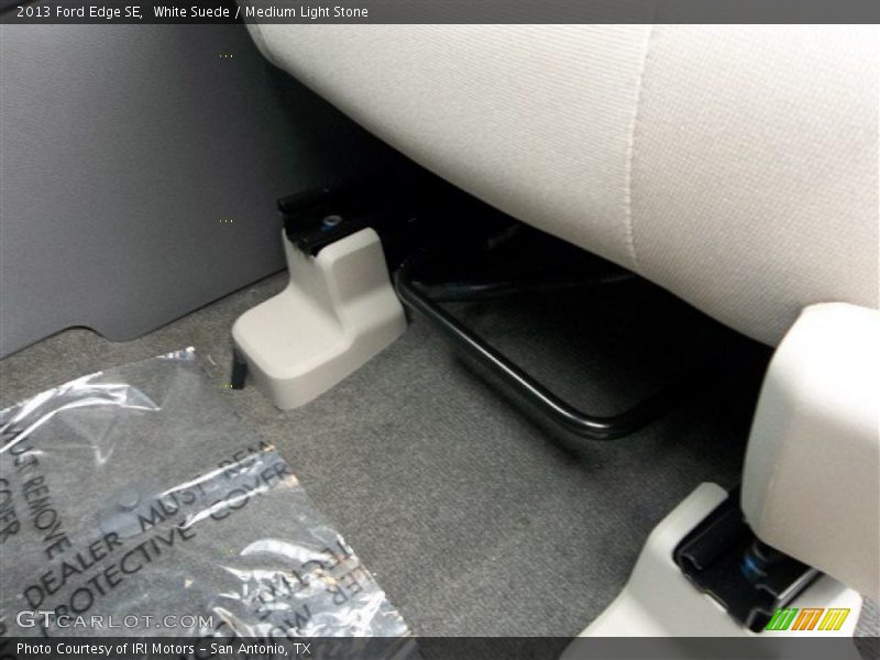 White Suede / Medium Light Stone 2013 Ford Edge SE