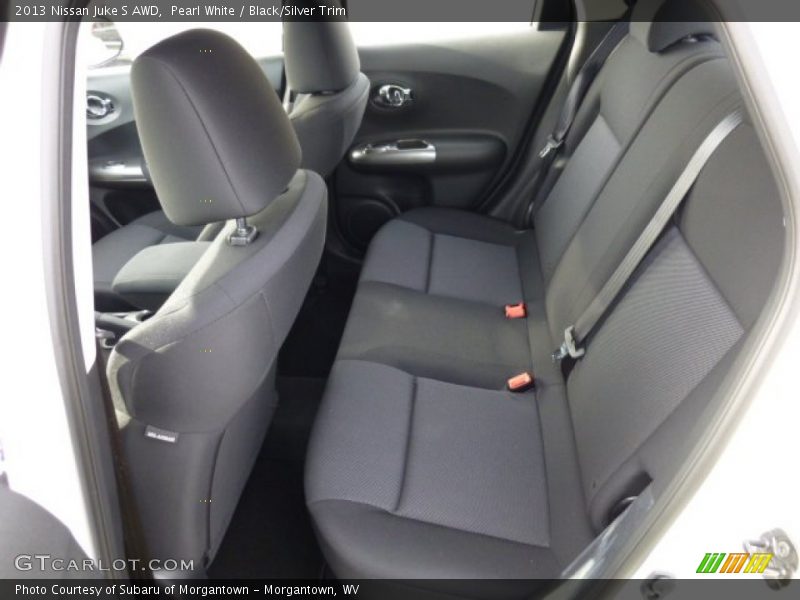 Rear Seat of 2013 Juke S AWD