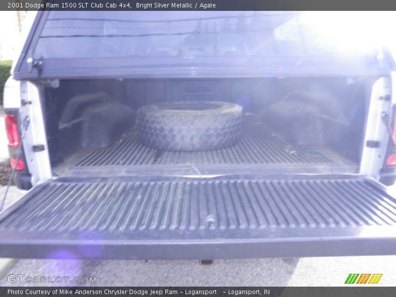 Bright Silver Metallic / Agate 2001 Dodge Ram 1500 SLT Club Cab 4x4