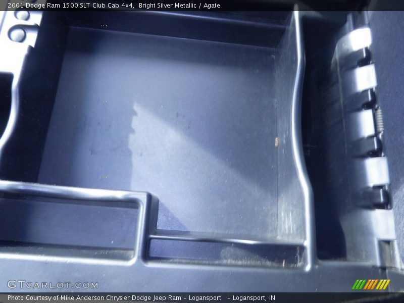 Bright Silver Metallic / Agate 2001 Dodge Ram 1500 SLT Club Cab 4x4