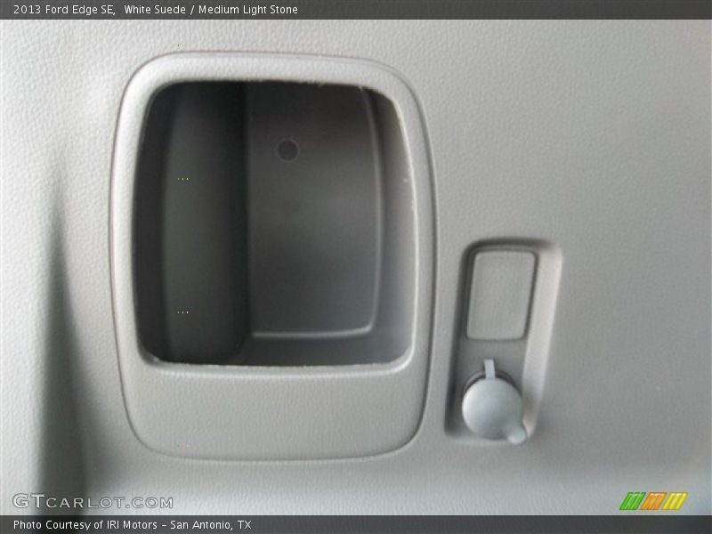 White Suede / Medium Light Stone 2013 Ford Edge SE