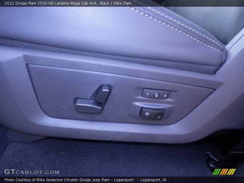 Black / Dark Slate 2012 Dodge Ram 3500 HD Laramie Mega Cab 4x4