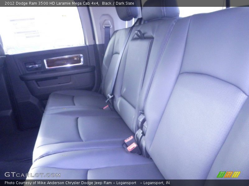 Black / Dark Slate 2012 Dodge Ram 3500 HD Laramie Mega Cab 4x4