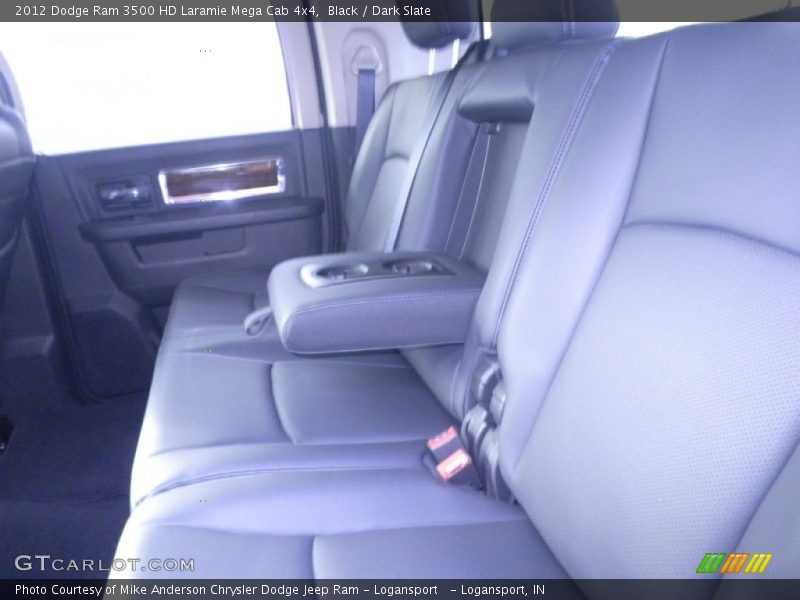 Black / Dark Slate 2012 Dodge Ram 3500 HD Laramie Mega Cab 4x4