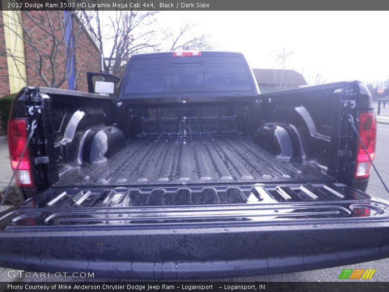 Black / Dark Slate 2012 Dodge Ram 3500 HD Laramie Mega Cab 4x4