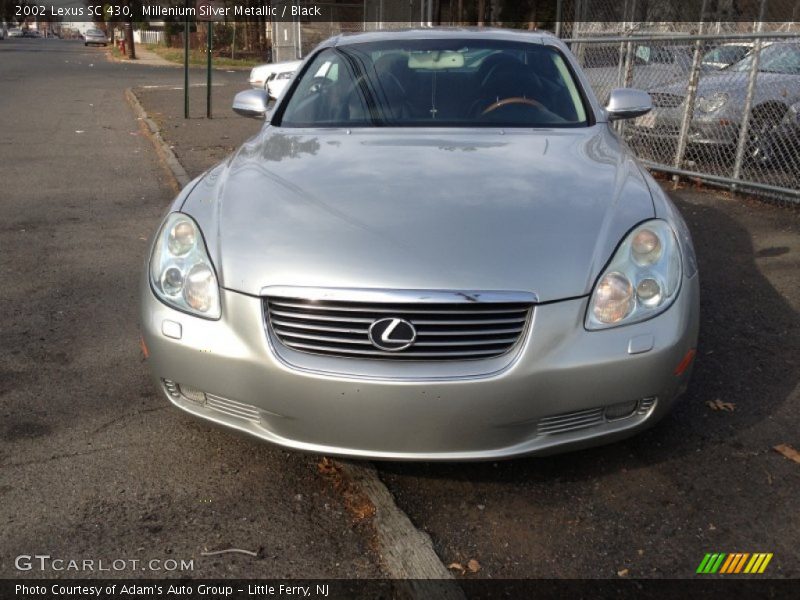 Millenium Silver Metallic / Black 2002 Lexus SC 430