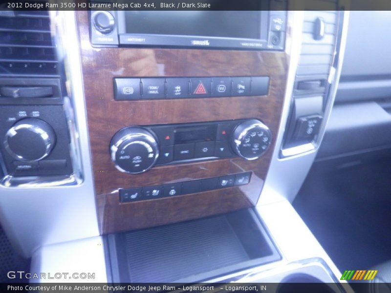 Black / Dark Slate 2012 Dodge Ram 3500 HD Laramie Mega Cab 4x4