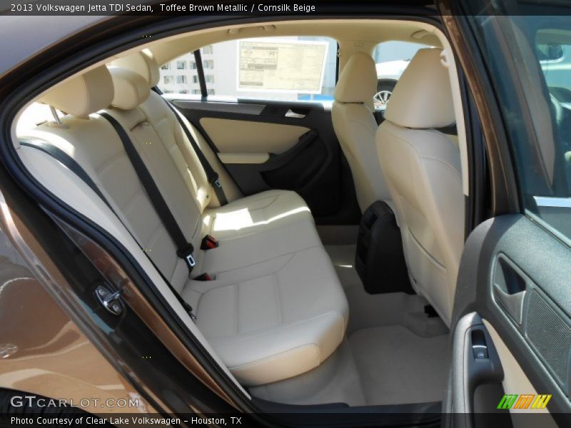 Toffee Brown Metallic / Cornsilk Beige 2013 Volkswagen Jetta TDI Sedan
