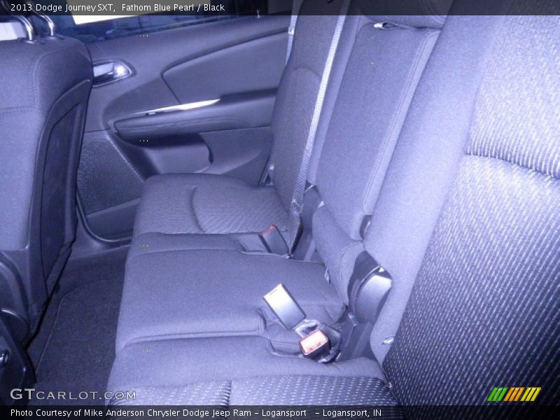 Fathom Blue Pearl / Black 2013 Dodge Journey SXT