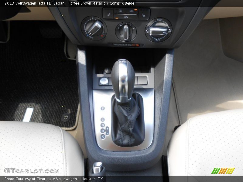 Toffee Brown Metallic / Cornsilk Beige 2013 Volkswagen Jetta TDI Sedan