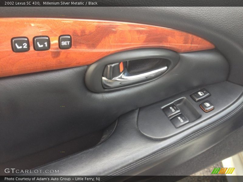 Millenium Silver Metallic / Black 2002 Lexus SC 430