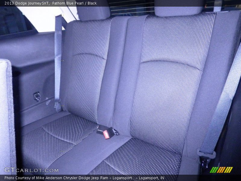 Fathom Blue Pearl / Black 2013 Dodge Journey SXT