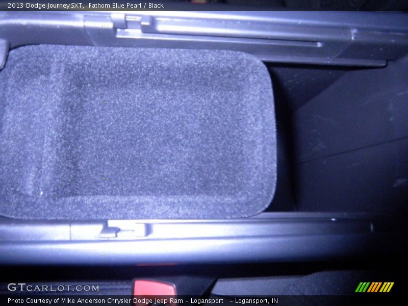 Fathom Blue Pearl / Black 2013 Dodge Journey SXT