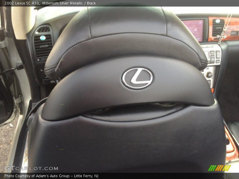 Millenium Silver Metallic / Black 2002 Lexus SC 430