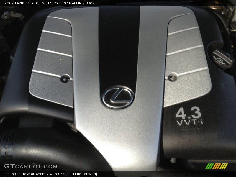  2002 SC 430 Engine - 4.3 Liter DOHC 32-Valve VVT-i V8