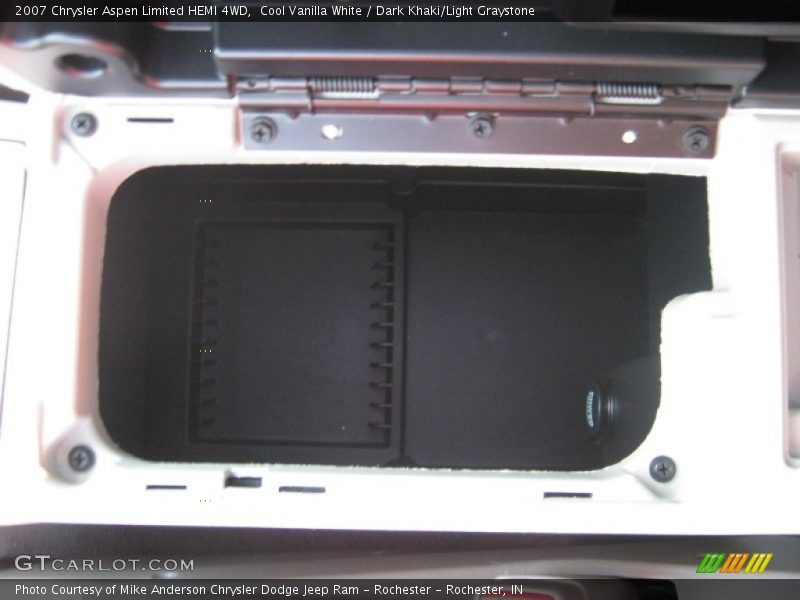 Cool Vanilla White / Dark Khaki/Light Graystone 2007 Chrysler Aspen Limited HEMI 4WD
