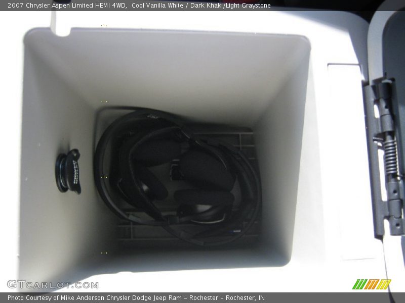 Cool Vanilla White / Dark Khaki/Light Graystone 2007 Chrysler Aspen Limited HEMI 4WD