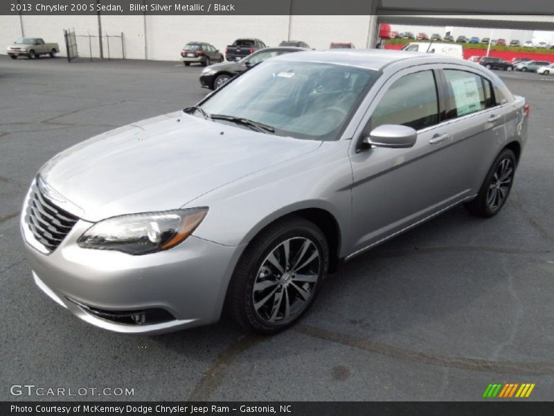 Billet Silver Metallic / Black 2013 Chrysler 200 S Sedan