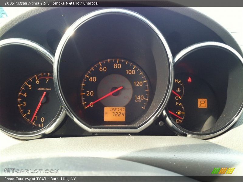 Smoke Metallic / Charcoal 2005 Nissan Altima 2.5 S