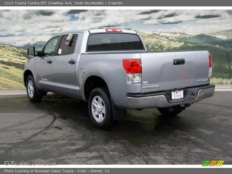 Silver Sky Metallic / Graphite 2013 Toyota Tundra SR5 CrewMax 4x4