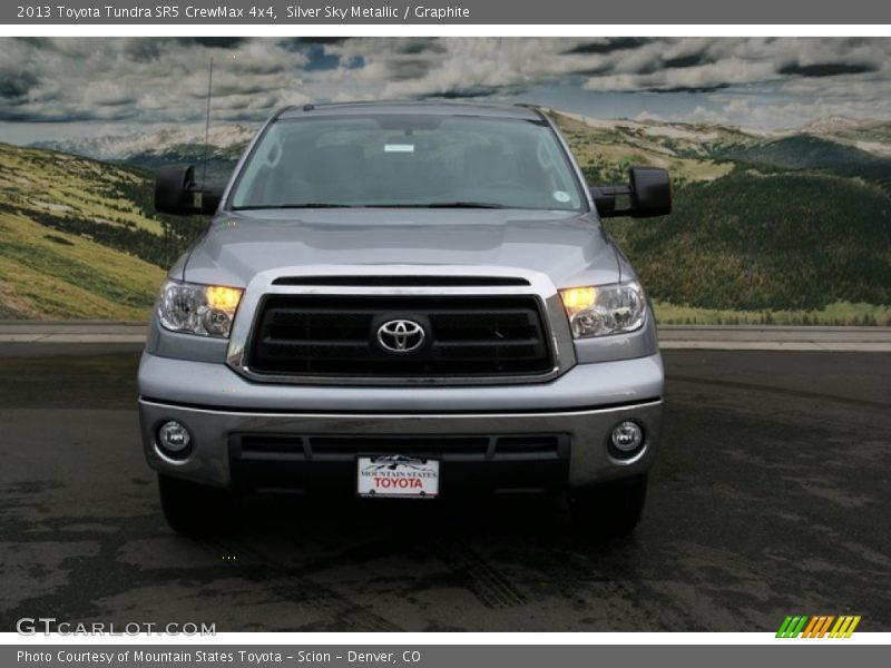 Silver Sky Metallic / Graphite 2013 Toyota Tundra SR5 CrewMax 4x4