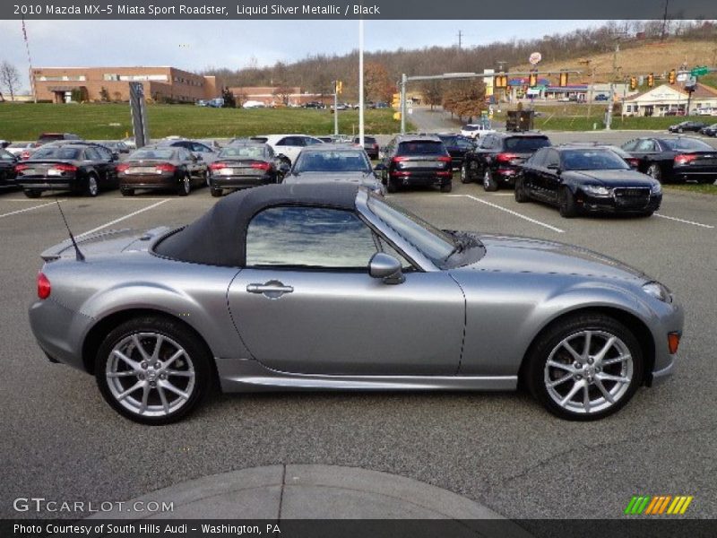  2010 MX-5 Miata Sport Roadster Liquid Silver Metallic