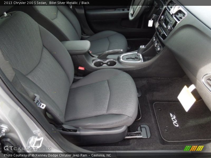 Billet Silver Metallic / Black 2013 Chrysler 200 S Sedan