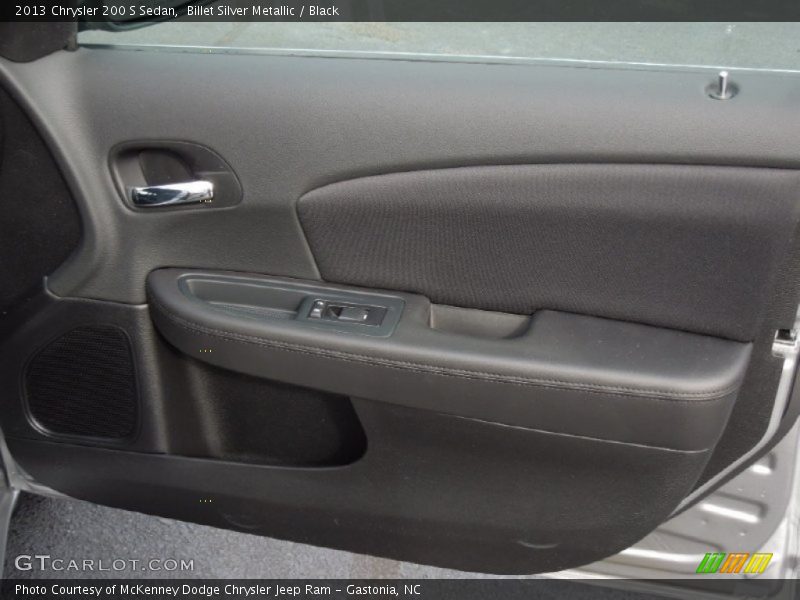 Billet Silver Metallic / Black 2013 Chrysler 200 S Sedan