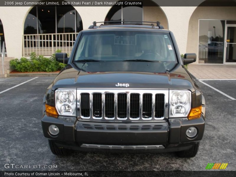 Dark Khaki Pearl / Dark Khaki/Light Graystone 2006 Jeep Commander Limited