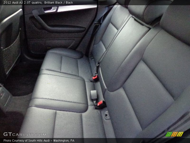 Brilliant Black / Black 2012 Audi A3 2.0T quattro