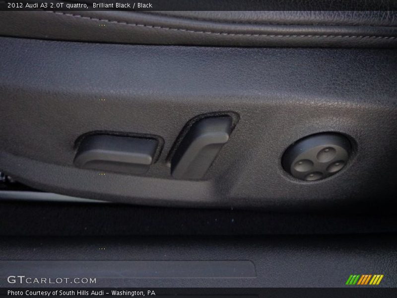 Brilliant Black / Black 2012 Audi A3 2.0T quattro