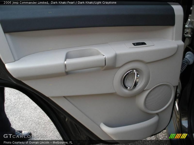 Dark Khaki Pearl / Dark Khaki/Light Graystone 2006 Jeep Commander Limited