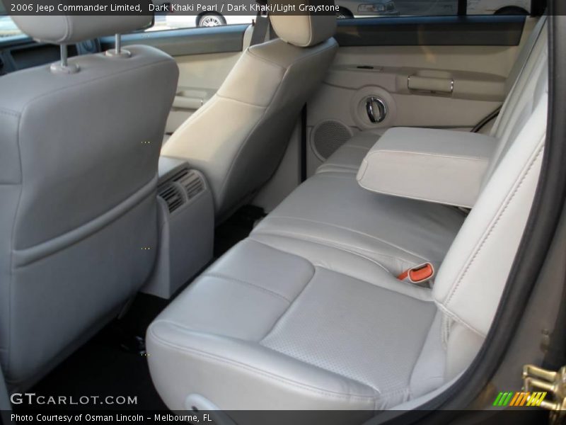 Dark Khaki Pearl / Dark Khaki/Light Graystone 2006 Jeep Commander Limited