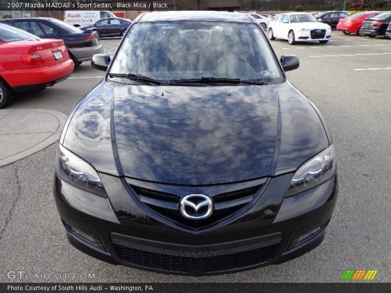 Black Mica / Black 2007 Mazda MAZDA3 s Sport Sedan