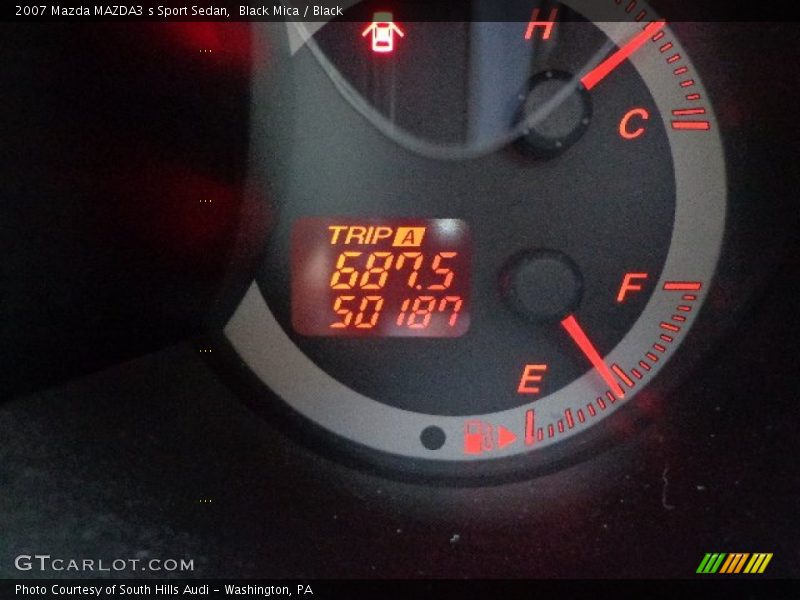 Black Mica / Black 2007 Mazda MAZDA3 s Sport Sedan