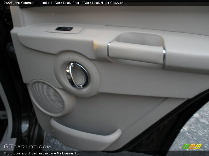 Dark Khaki Pearl / Dark Khaki/Light Graystone 2006 Jeep Commander Limited