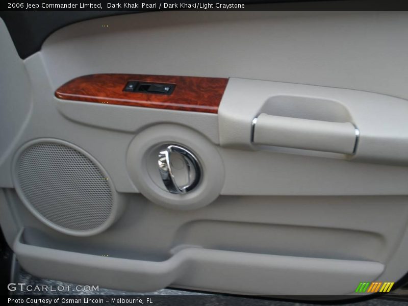Dark Khaki Pearl / Dark Khaki/Light Graystone 2006 Jeep Commander Limited
