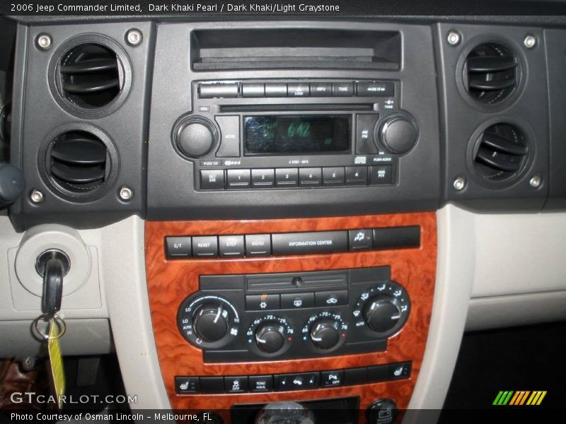 Dark Khaki Pearl / Dark Khaki/Light Graystone 2006 Jeep Commander Limited