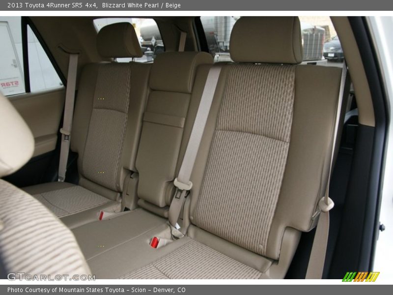 Blizzard White Pearl / Beige 2013 Toyota 4Runner SR5 4x4