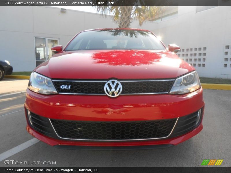 Tornado Red / Titan Black 2013 Volkswagen Jetta GLI Autobahn