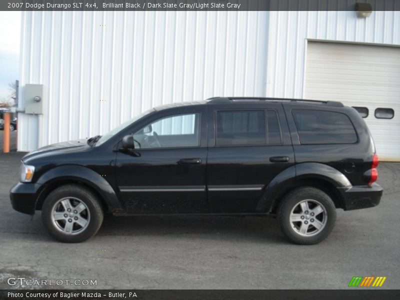 Brilliant Black / Dark Slate Gray/Light Slate Gray 2007 Dodge Durango SLT 4x4